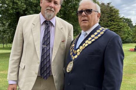  Andrew Trewern, from SCAFT & Cllr Jack Lawmon, Chairman