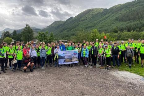 staff at the three peaks challenge