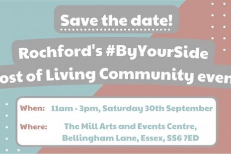 By Your Side Community Event 11am 30th Sept at the Mill Hall