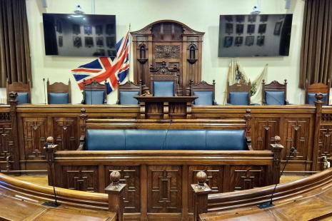 Council chamber